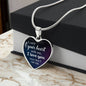 Personalized Graphic Heart Necklace- I Carry your heart with me ShineOn Fulfillment