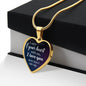 Personalized Graphic Heart Necklace- I Carry your heart with me ShineOn Fulfillment
