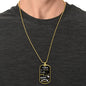 Graphic Dog Tag Necklace- I have a hero I call him Dad Zein