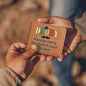 Graphic Leather Wallet- Daddy Always Carry my love in your pocket ShineOn Fulfillment