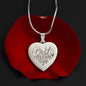 Engraved Heart Necklace - Best Mom Ever ShineOn Fulfillment