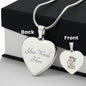 Couple King Queen Stainless Steel Necklace Zein