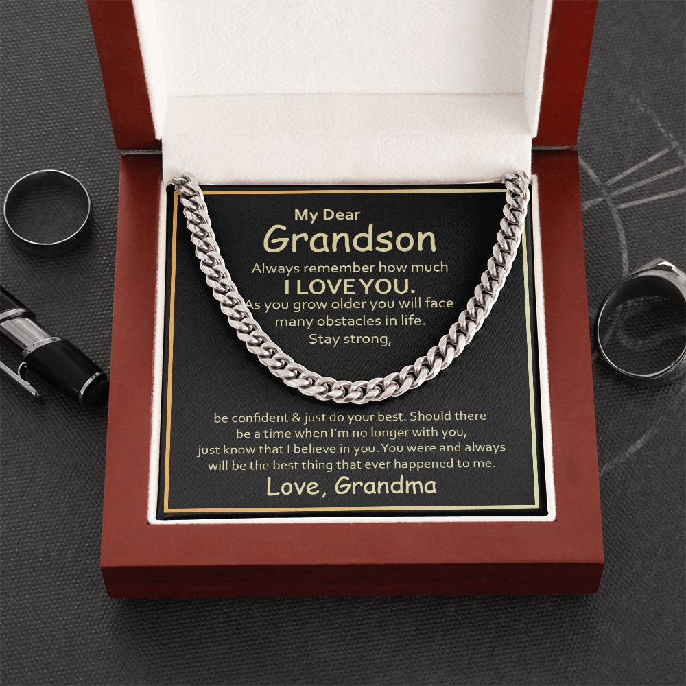Cuban Link Chain- My Grandson Zein