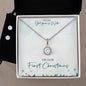Eternal Hope Necklace and Cubic Zirconia Earring Set- To my gorgeous Wife on Our First Christmas ShineOn Fulfillment