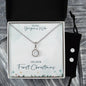 Eternal Hope Necklace and Cubic Zirconia Earring Set- To my gorgeous Wife on Our First Christmas ShineOn Fulfillment