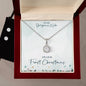 Eternal Hope Necklace and Cubic Zirconia Earring Set- To my gorgeous Wife on Our First Christmas ShineOn Fulfillment