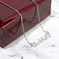 Paw Print Name Necklace Zein