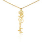 Personalised Flower Name Necklace Zein