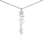 Personalised Flower Name Necklace Zein