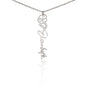 Personalised Flower Name Necklace Zein