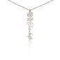 Personalised Flower Name Necklace Zein