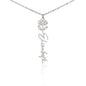 Personalised Flower Name Necklace Zein