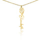 Personalised Flower Name Necklace Zein