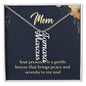Personalised Vertical Name Necklace-Mom Zein