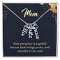 Personalised Vertical Name Necklace-Mom Zein