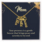 Personalised Vertical Name Necklace-Mom Zein