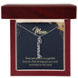 Personalised Vertical Name Necklace-Mom ShineOn Fulfillment
