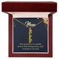 Personalised Vertical Name Necklace-Mom ShineOn Fulfillment