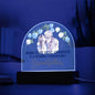Acrylic Dome Plaque- Behind Every Great Grandchild is a genuinely remarkable grandfather ShineOn Fulfillment