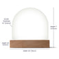 Acrylic Dome Plaque- To my dear wife ShineOn Fulfillment
