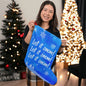 Giant Holiday Stocking- Let it snow! ShineOn Fulfillment