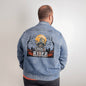 Ghost Rider Denim Jacket ShineOn Fulfillment
