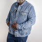 Ghost Rider Denim Jacket ShineOn Fulfillment