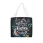 Personalized Tote Bag- The influence of a good Teacher can never be erased ShineOn Fulfillment