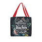 Personalized Tote Bag- The influence of a good Teacher can never be erased ShineOn Fulfillment
