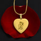 Couple King Queen Stainless Steel Necklace Zein