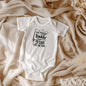 Baby Bodysuit- I'm Proof Dady doersn't fish all the time ShineOn Fulfillment