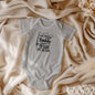 Baby Bodysuit- I'm Proof Dady doersn't fish all the time ShineOn Fulfillment