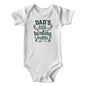 Personalized Short Sleeve Bodysuit- Dad's Littlee Hunting Buddy ShineOn Fulfillment