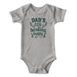 Personalized Short Sleeve Bodysuit- Dad's Littlee Hunting Buddy ShineOn Fulfillment