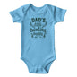 Personalized Short Sleeve Bodysuit- Dad's Littlee Hunting Buddy ShineOn Fulfillment