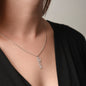Vertical Name Necklace- I need you Zein