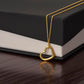 Delicate Heart Necklace Zein