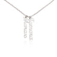 Personalised Multi Vertical Name Necklace ShineOn Fulfillment