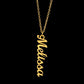 Personalised Multi Vertical Name Necklace ShineOn Fulfillment