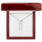 Personalised Multi Vertical Name Necklace Zein